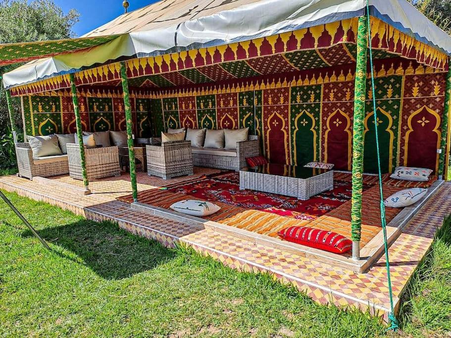 Ferme De Vacances Avec Une Grande Villa A Marrakech Marrakesh Eksteriør billede