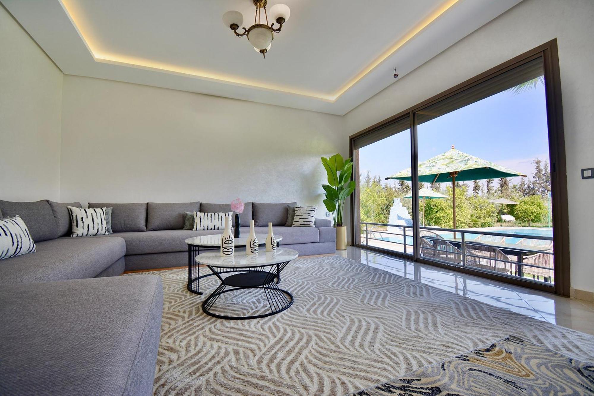 Ferme De Vacances Avec Une Grande Villa A Marrakech Marrakesh Eksteriør billede
