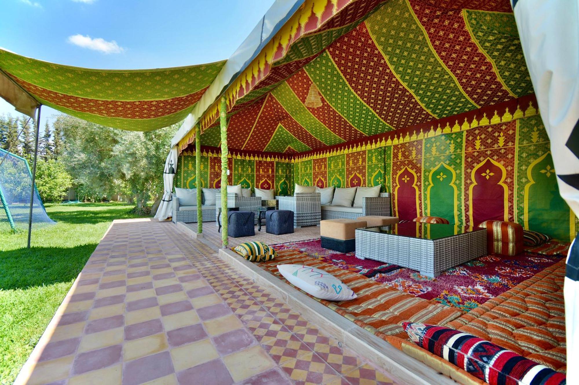 Ferme De Vacances Avec Une Grande Villa A Marrakech Marrakesh Eksteriør billede