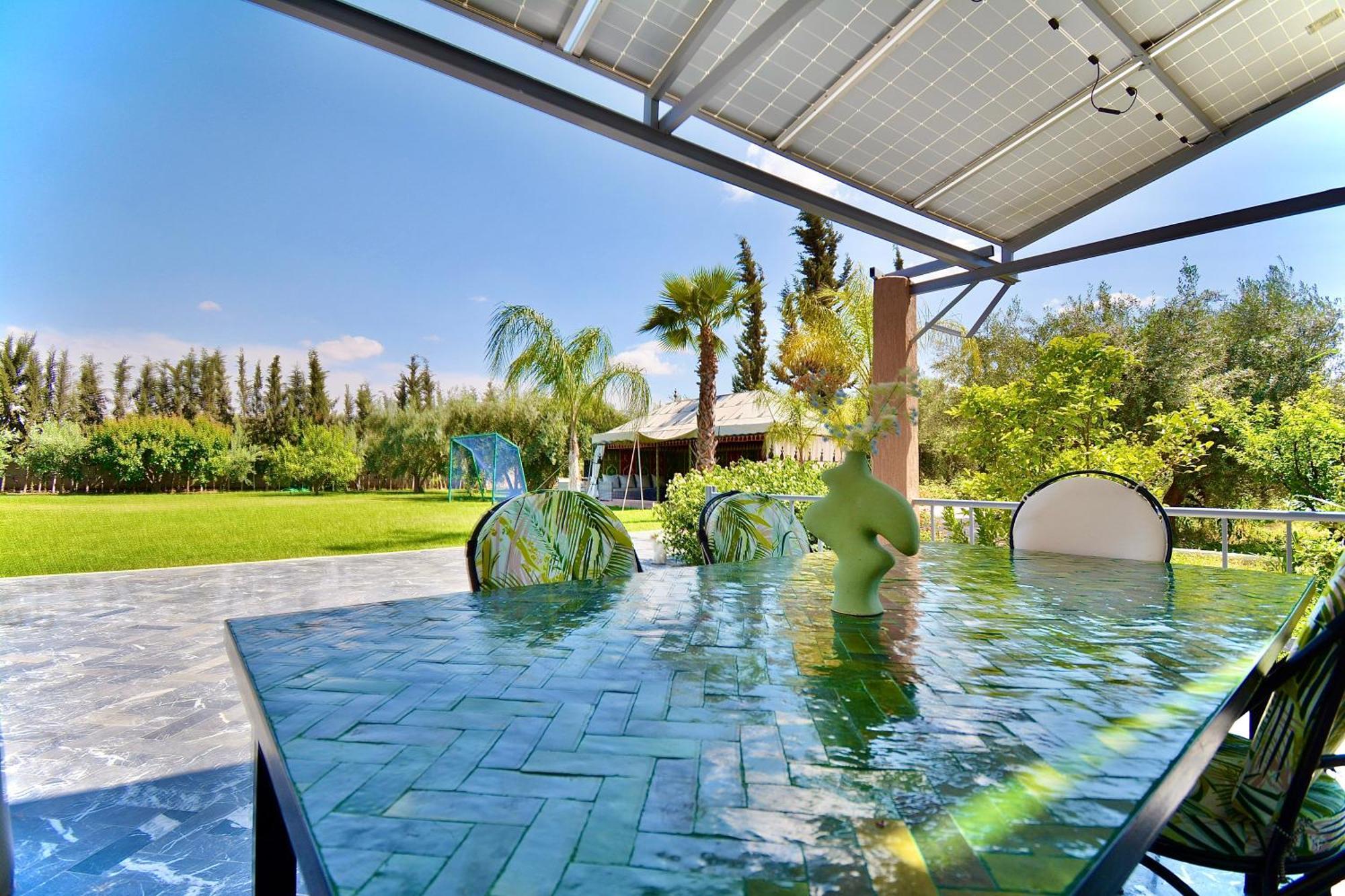Ferme De Vacances Avec Une Grande Villa A Marrakech Marrakesh Eksteriør billede