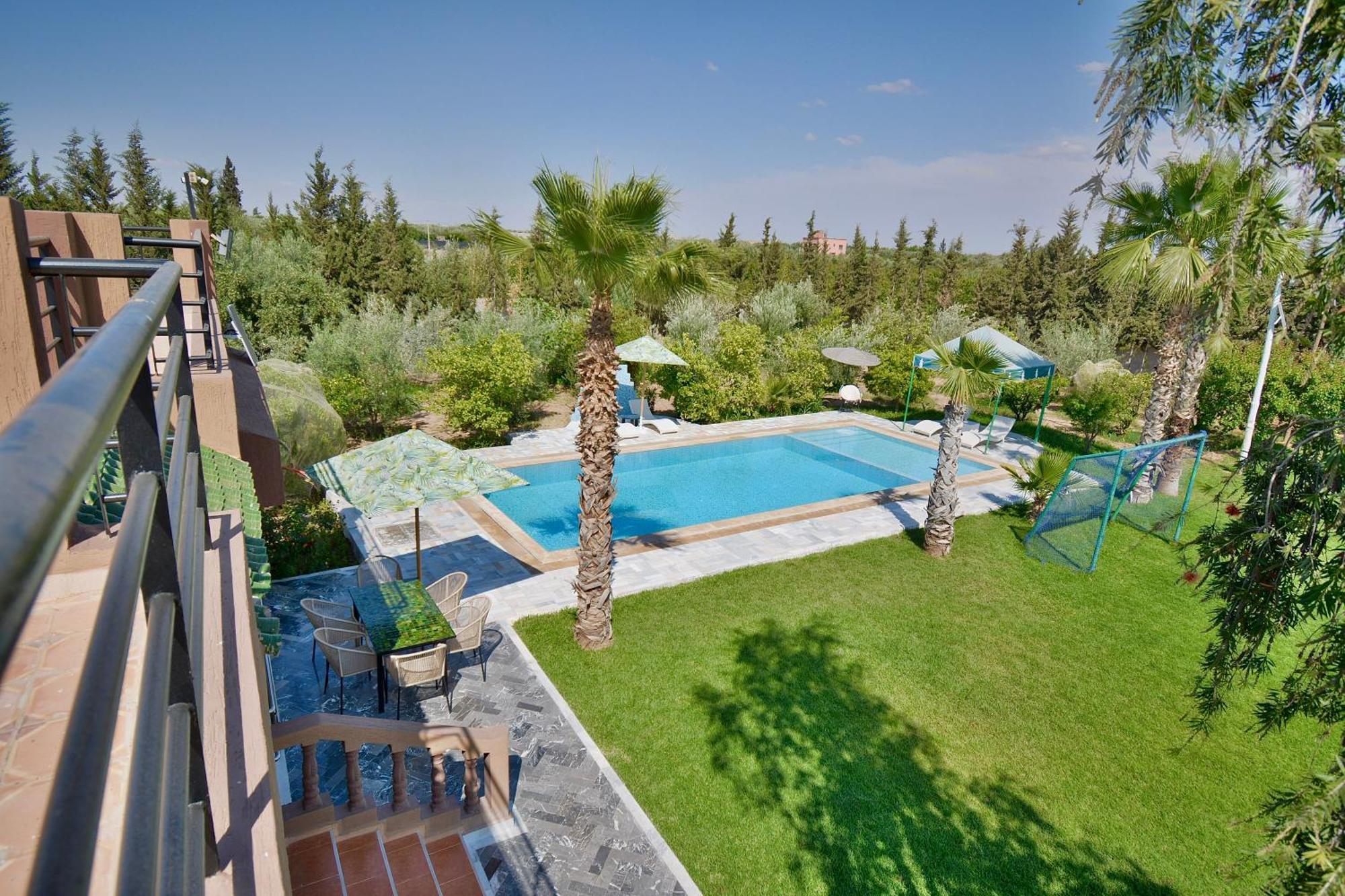 Ferme De Vacances Avec Une Grande Villa A Marrakech Marrakesh Eksteriør billede