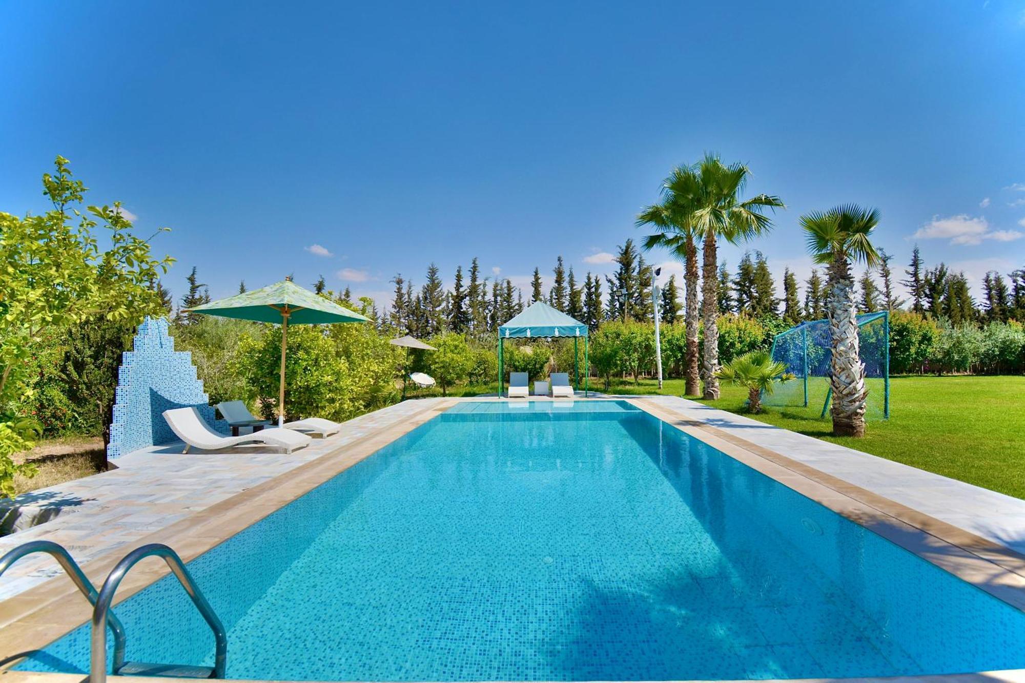 Ferme De Vacances Avec Une Grande Villa A Marrakech Marrakesh Eksteriør billede