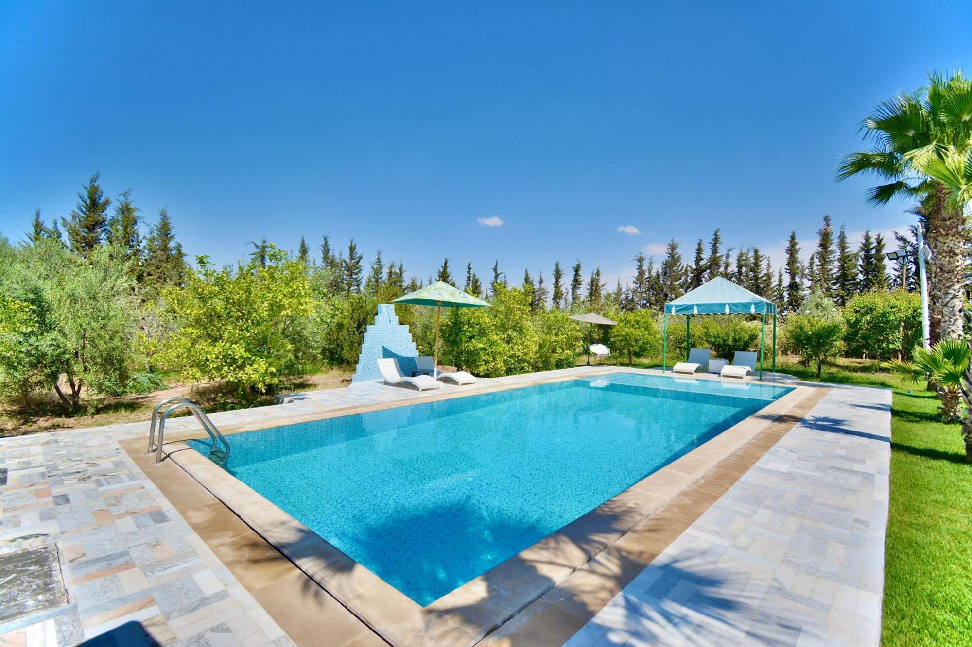 Ferme De Vacances Avec Une Grande Villa A Marrakech Marrakesh Eksteriør billede
