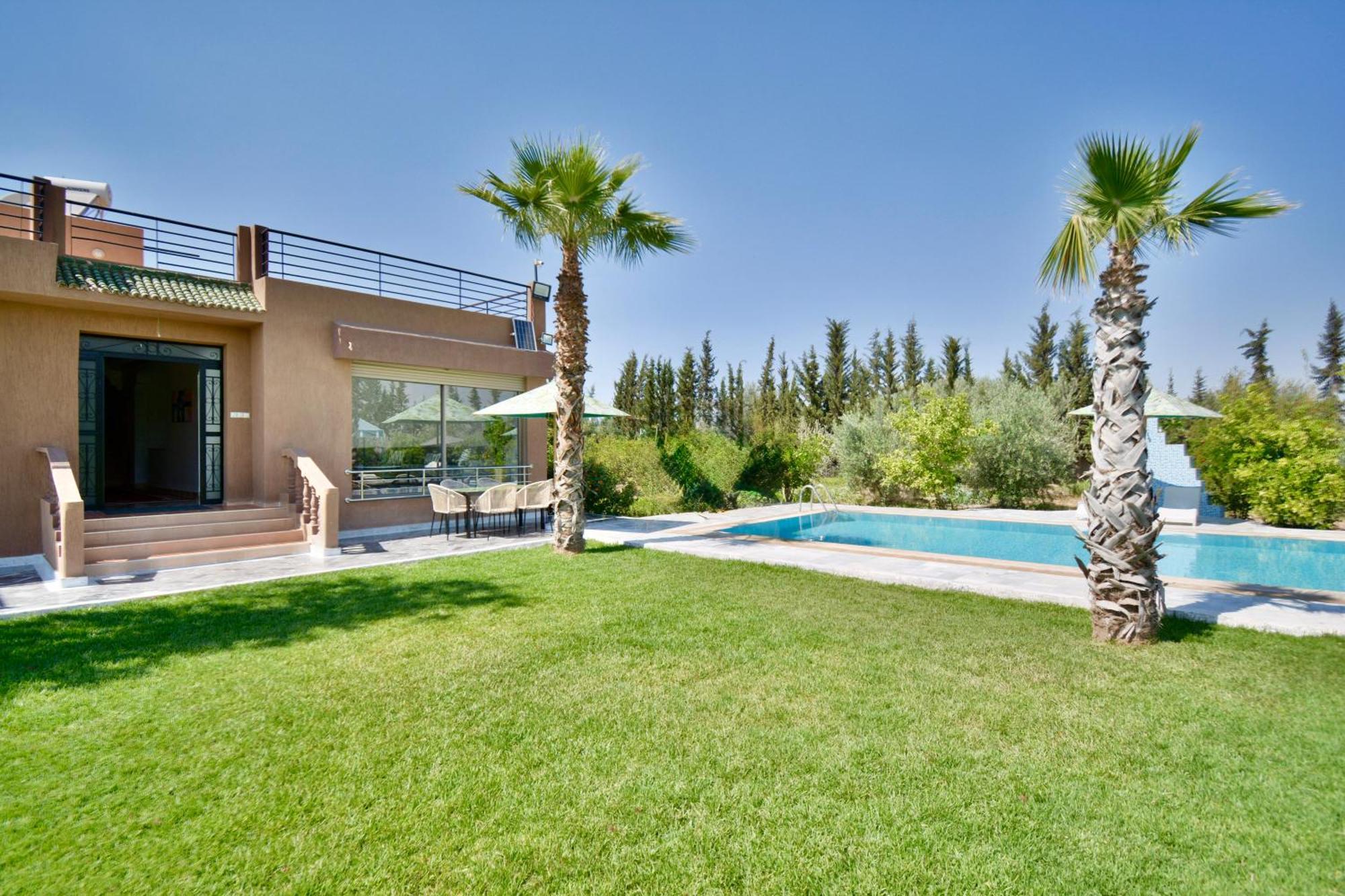 Ferme De Vacances Avec Une Grande Villa A Marrakech Marrakesh Eksteriør billede